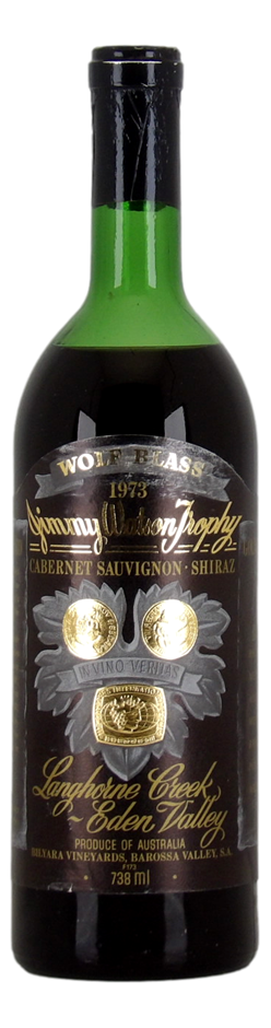 WOLF BLASS WINES Black Label 1973 (1x 738mL), South Australia. 5* Prov