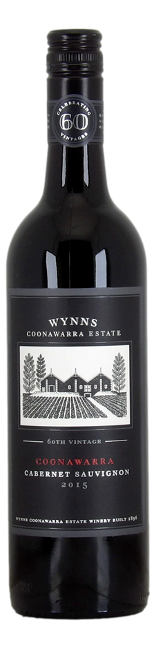 WYNNS ESTATE Cabernet Sauvignon 2015 (6x 750mL), Coonawarra. 5* Prov