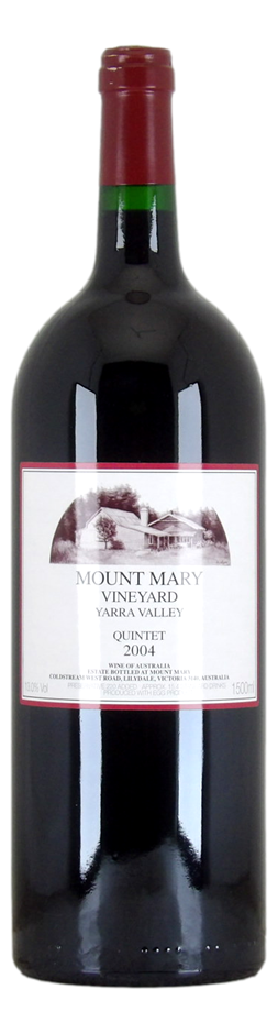 MOUNT MARY Quintet Cabernet Blend 2004 (1x 1.5L), Yarra Valley. 5* Prov