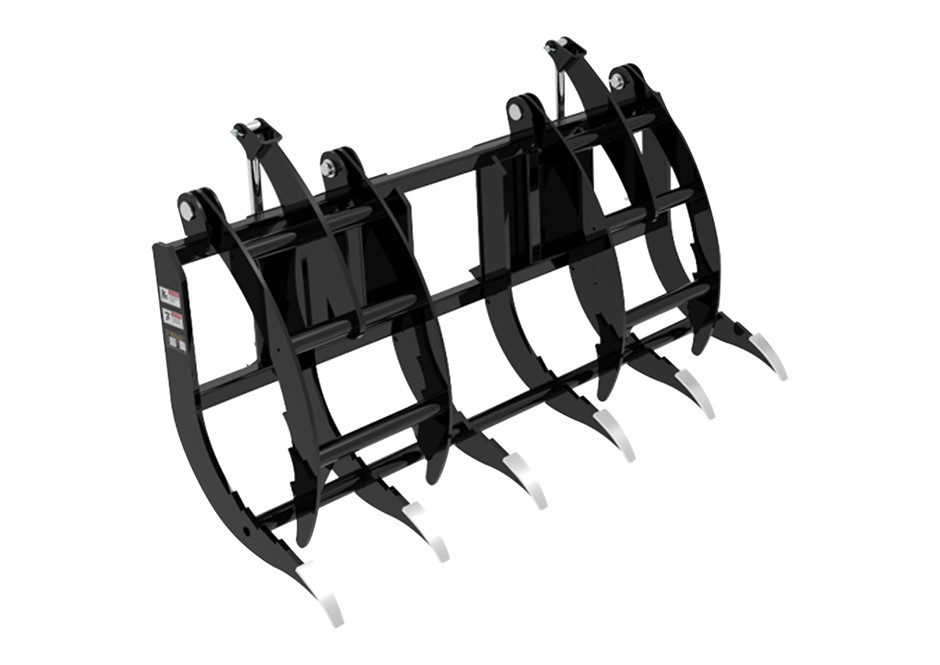 Unused 2025 Skid Steer Brush Grapple