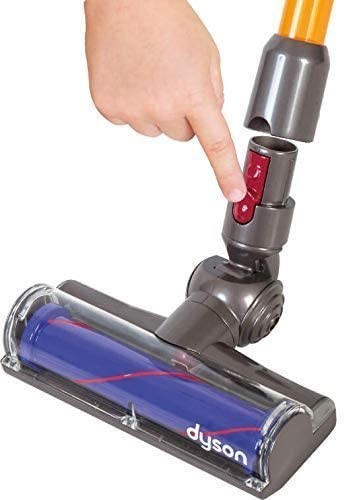 CASDON 687 Dyson Cord-Free Toy Vacuum Cleaner Roleplay, Colour: Grey, Purpl