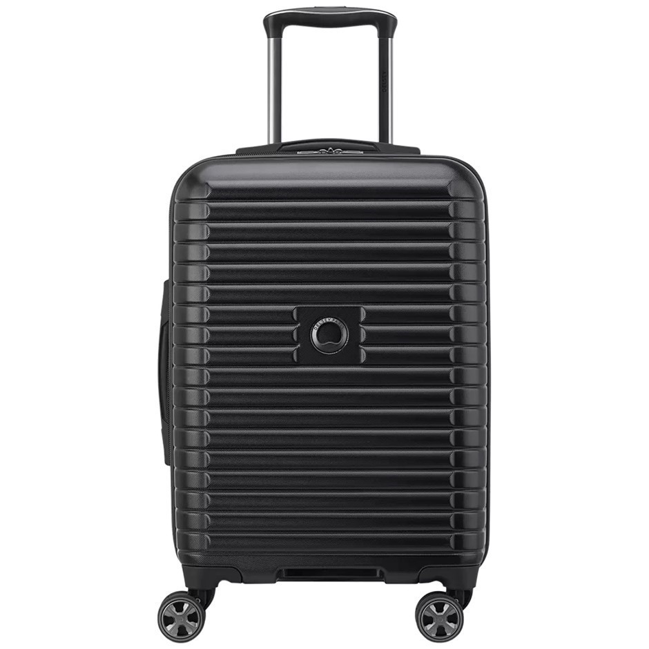 DELSEY Paris Carry-On Luggage Case, Black,Small: 55cm. NB: Not in original