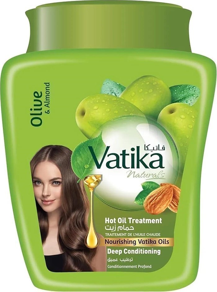 2 x VATIKA Deep Conditioning Hot Oil Noruishing Hair Mask Treatment, 1kg, O