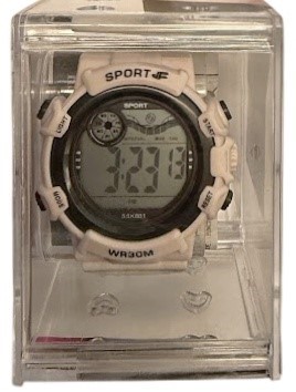 SPORTS WATCH Semi Water & Shock Resistance Digital Watch Unisex WR30M, Pink