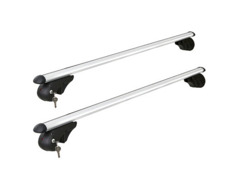 Pair of GIANTZ Universal Car Roof Racks Pod Aluminium Cross Bars Adjustable