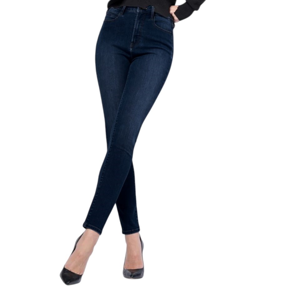 2 x PARASUCO Women's Mid Rise Slim Tummy Control Jean, Size 6, 68% Cotton,