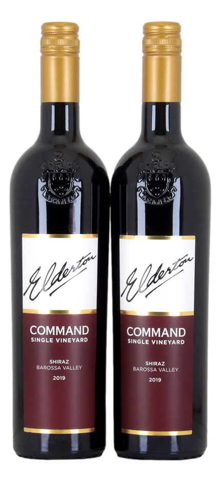 Elderton Command Shiraz 2019 (2x 750mL), Barossa.