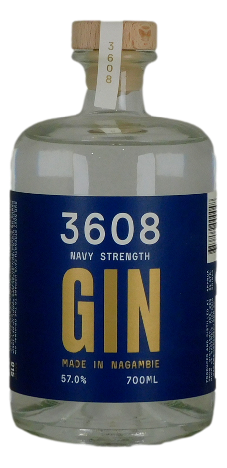 3608 Navy Strength Gin (1x 700mL)