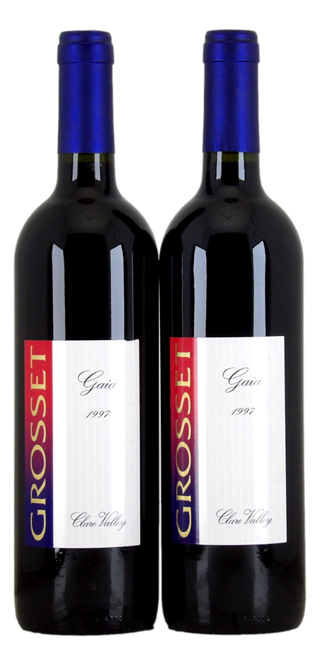 GROSSET Gaia 1997 (2x 750mL), Clare Valley. 5* Prov