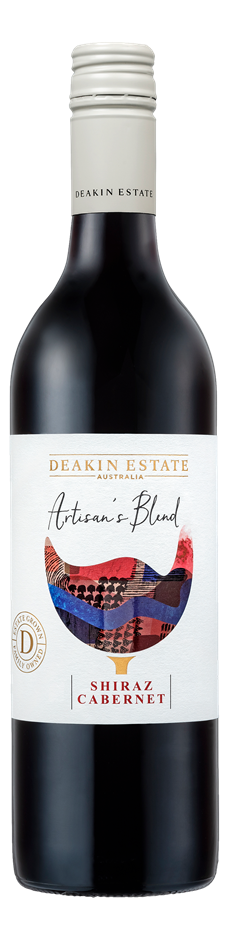 Deakin Estate Artisans Blend Shiraz Cabernet 2019 (12x 750mL) VIC