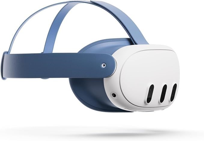 META QUEST 3 Facial Interface & Head Strap (Elemental Blue)