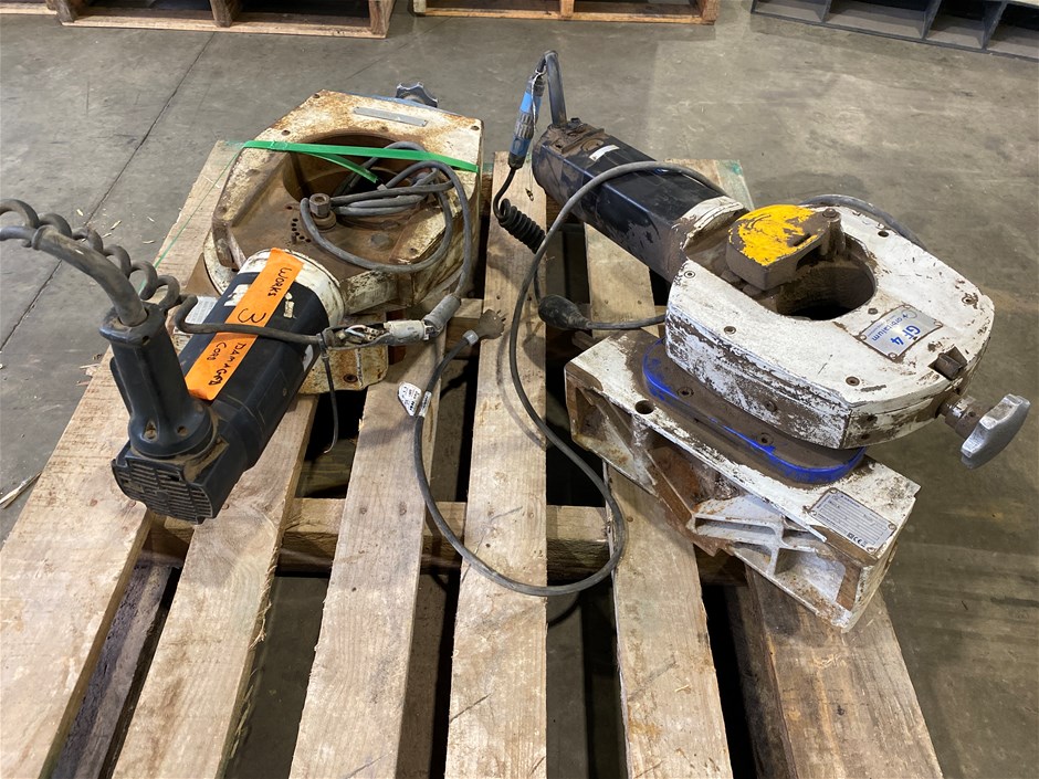 <p>Electric George Fischer Pipe Cutters x2</p>