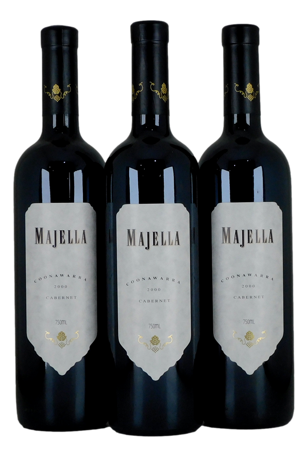 Majella Cabernet 2000 (3x 750mL), Coonawarra