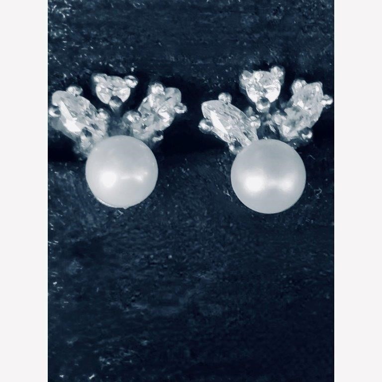 S/S Pearl Pearl & CZ