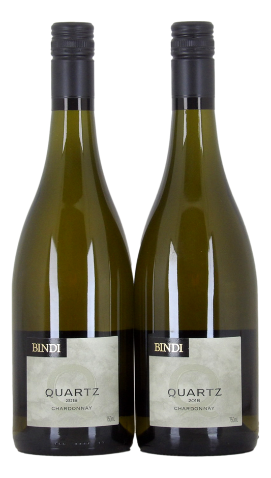 Bindi Quartz Chardonnay 2018 (2x 750mL), VIC.