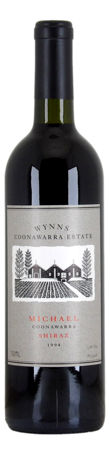 Wynns Estate Michael Shiraz 1994 (1x 750mL), Coonawarra. 5* Prov