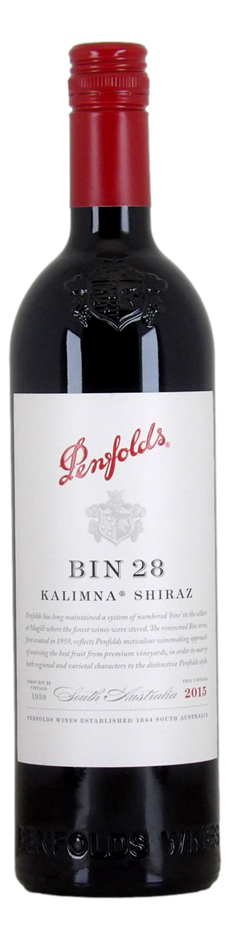 Penfolds Bin 28 Shiraz 2015 (6x 750mL), South Australia. 5* Prov