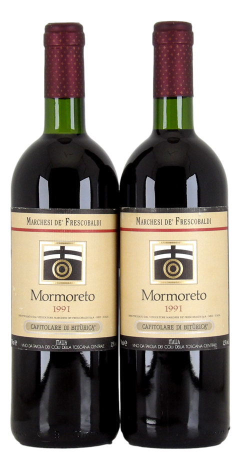 FRESCOBALDI Castello di Nipozzano Mormoreto 1991 (2x 750mL) 5* Prov