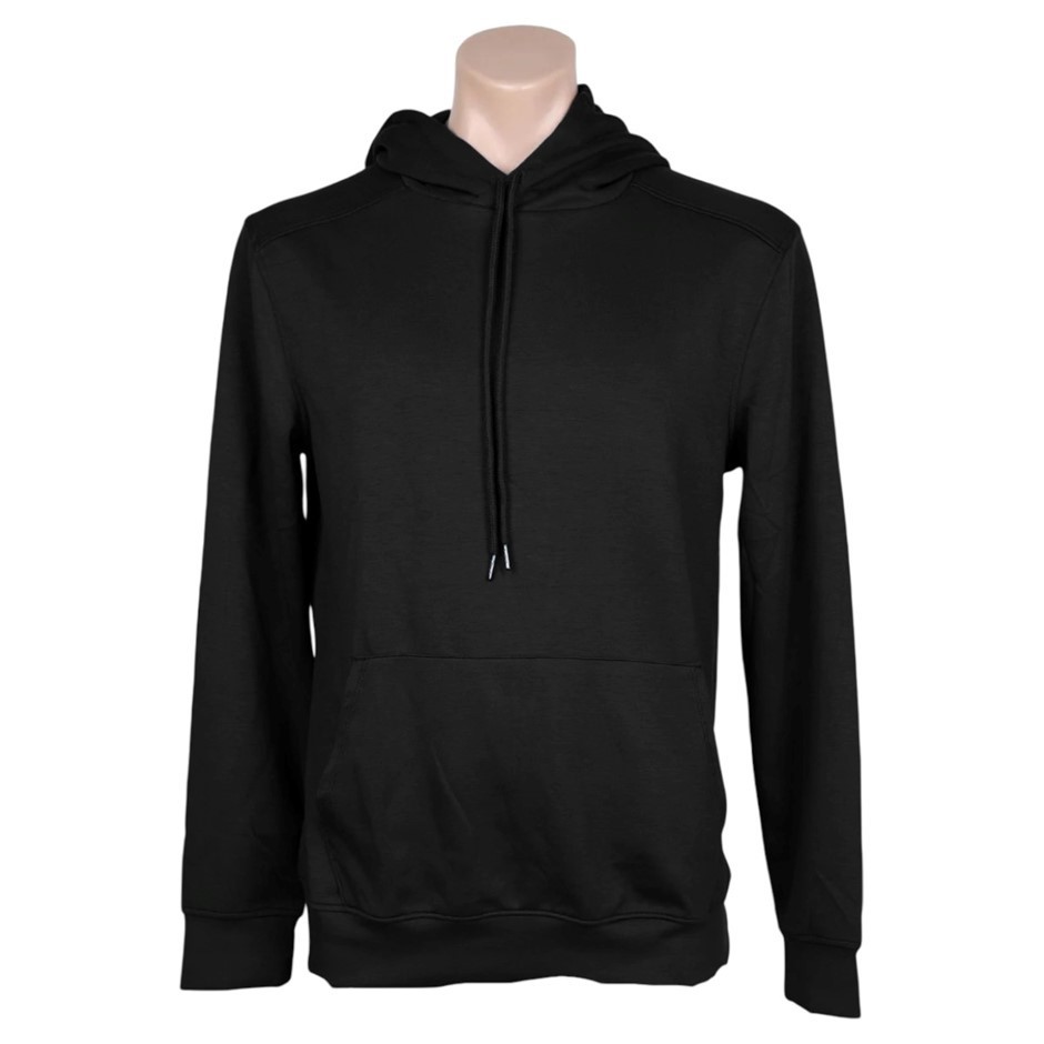 BOSTON TRADERS Men's Soft Hoodie, Size S, Black. NB: faint marks on/around