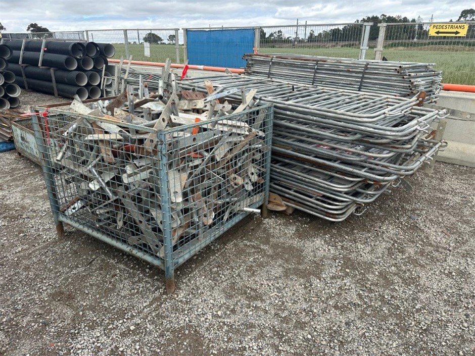 Temporary Fence Panels Auction (0122-3036025) | Grays Australia