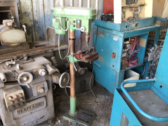 <p>Woodman DP-119 Pedestal Drill Press</p>