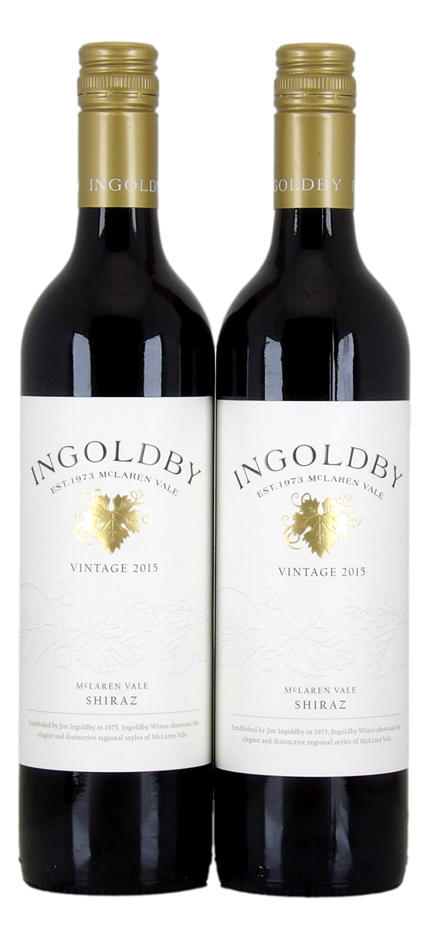 Ingoldby Estate Shiraz 2015 (2x 750mL), McLaren Vale