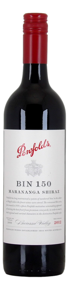 Penfolds Bin 150 Marananga Shiraz 2012 (1x 750mL), Barossa Valley, SA.