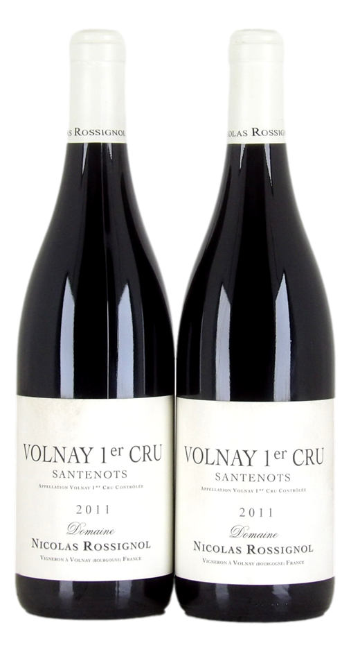 Dom. Nicolas Rossignol Volnay 2011 (2x 750mL ), France, Cork