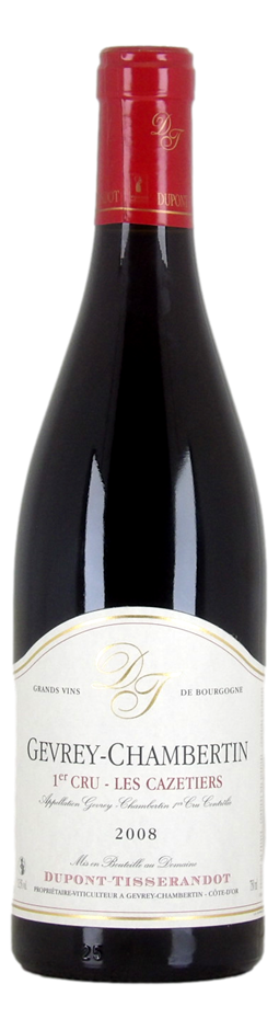 Dom. Dupont-Tisserandot Gevrey-Chambertin Les Cazetiers 2008 (1x 750mL )
