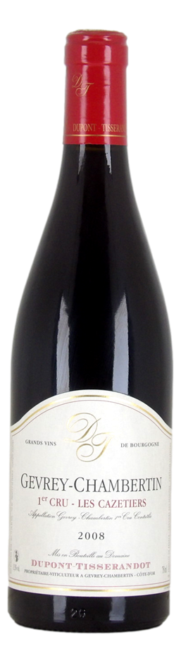 Dom. Dupont-Tisserandot Gevrey-Chambertin Les Cazetiers 2008 (1x 750mL )