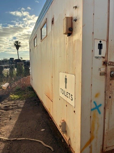 2012 Red Ochre Toilet Block Event - 8 User - 6.0Mx2.4M