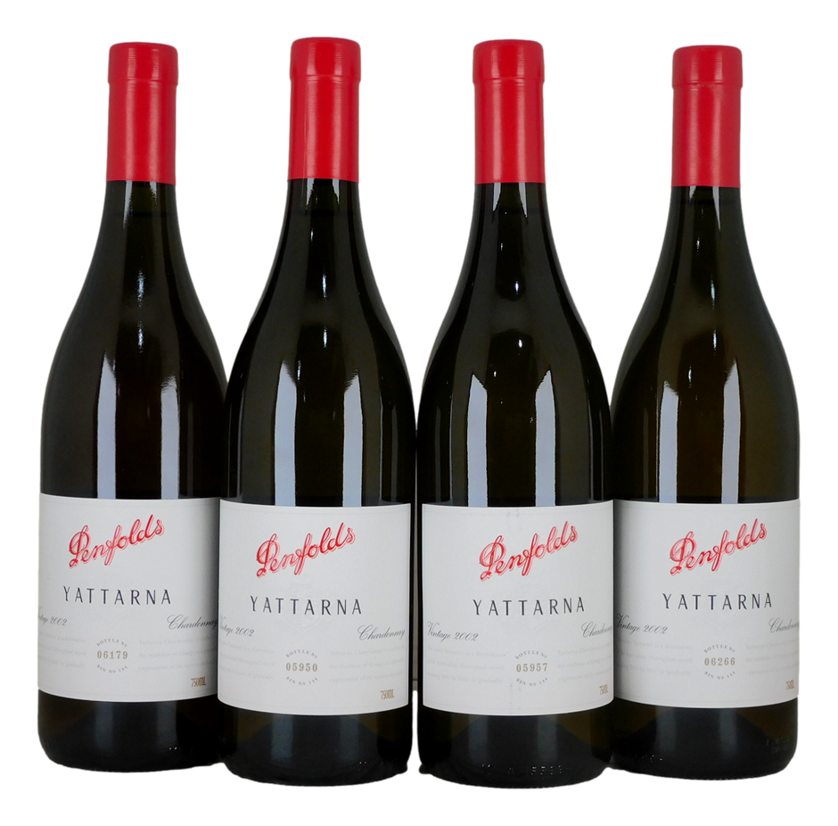 Penfolds `Yattarna` Chardonnay 2002 (4x 750mL) NSW / SA.