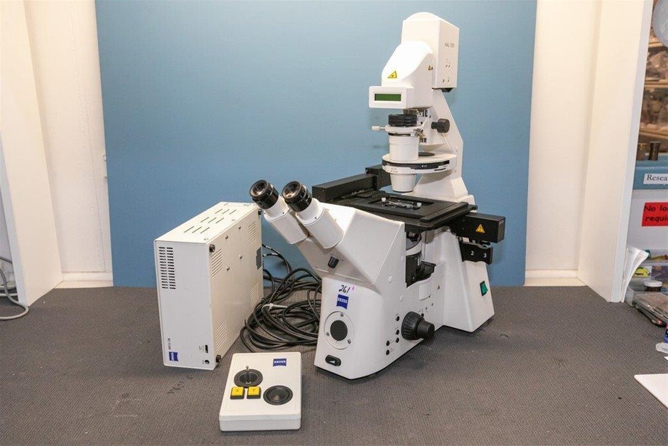 Microscope, Inverted Motorised Control Auction (0261-5061605) | Grays ...