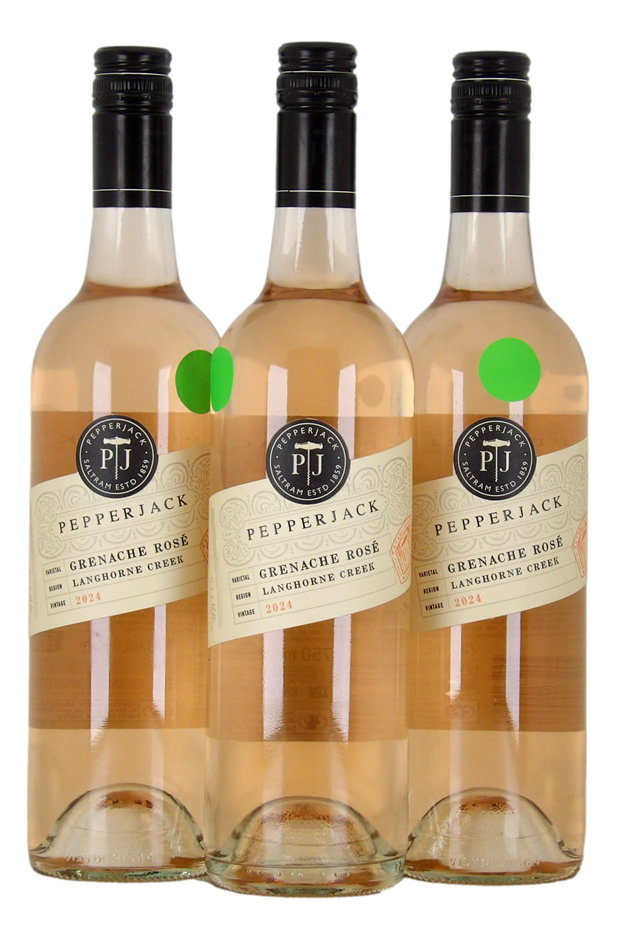 PepperJack Grenache Rose 2024 (3x 750mL), Langhorne Creek