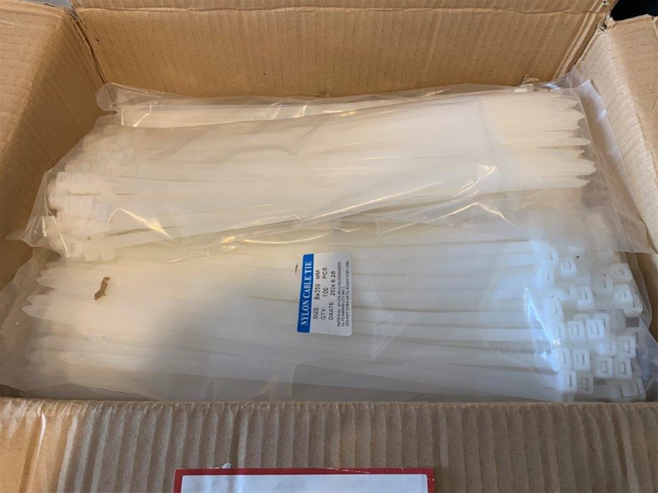 New in Packaging Nylon Cable Ties - Quantity 20 Packets