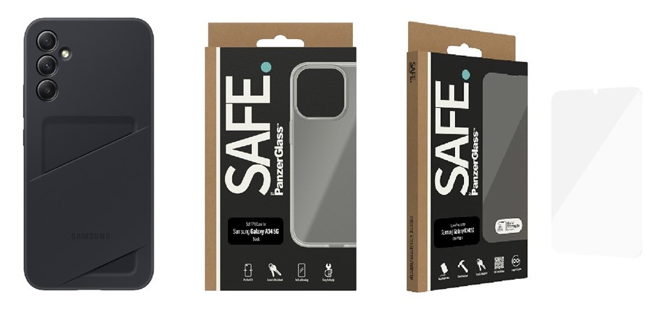 44 x Assorted SAMSUNG Galaxy A34 5G Accessories. Including: SAMSUNG Card Sl