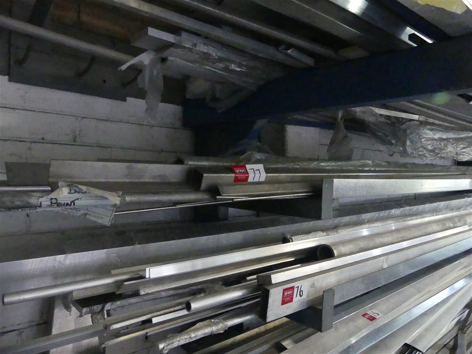 Aluminium Store Stock (Unused 1 x Shelf)