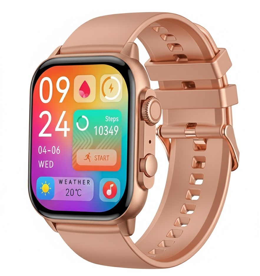 KOGAN Active 3 Pro Smart Watch, Rose Gold