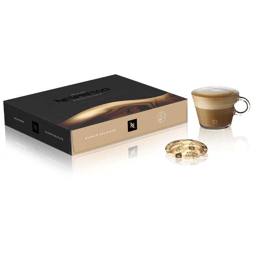 NESPRESSO PRO Creations Bianco Delicato 50 Capsule Box BB: 31/12/2025
