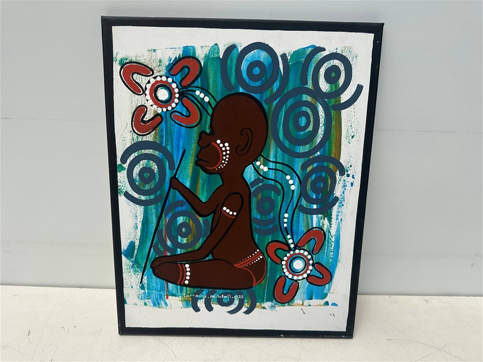 Indigenous Canvas Painting