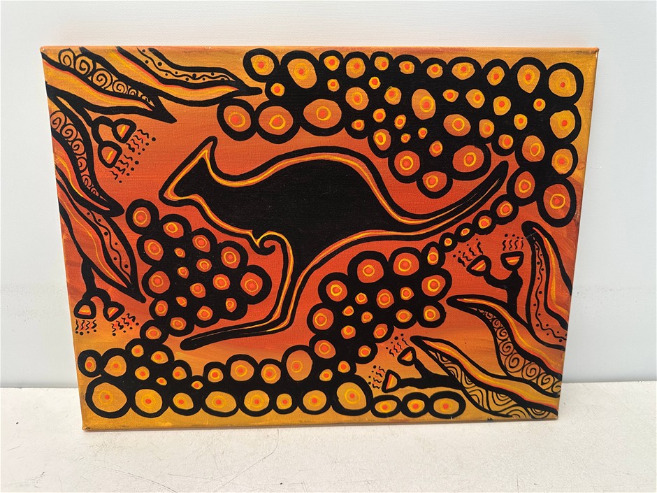 Indigenous  Canvas Painting