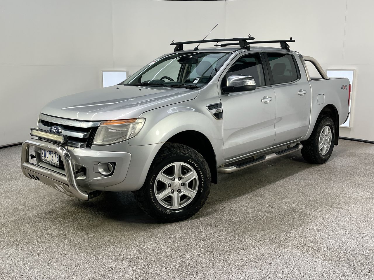 2013 Ford Ranger XLT 4X4 PX Turbo Diesel Automatic Dual Cab Auction ...