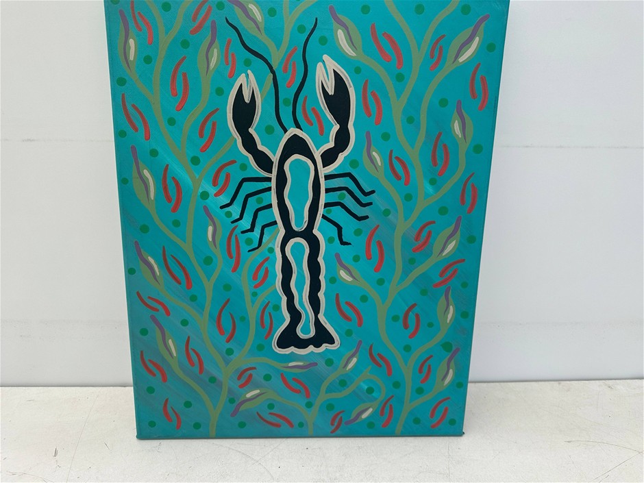 Indigenous Canvas Painting