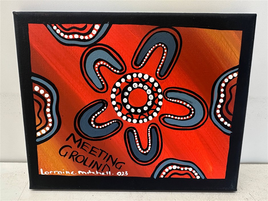 Indigenous  Canvas Painting