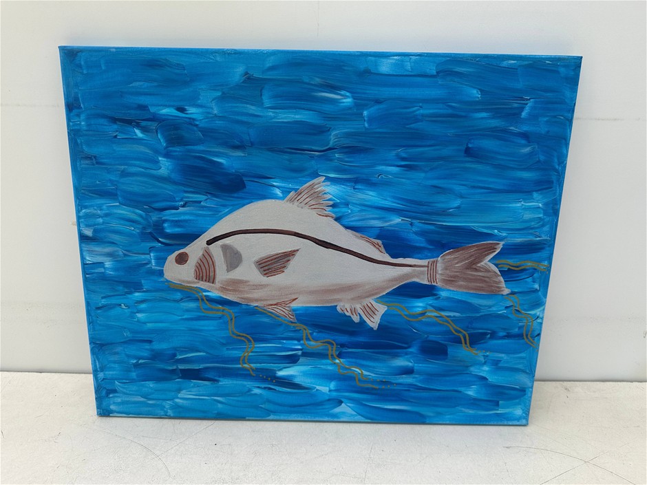 Indigenous Canvas Painting