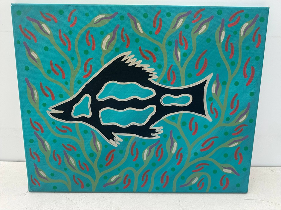 Indigenous Canvas Painting