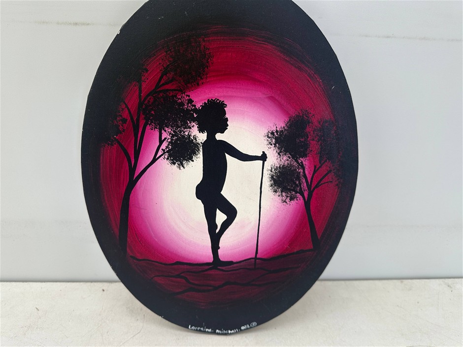 Indigenous Canvas Painting
