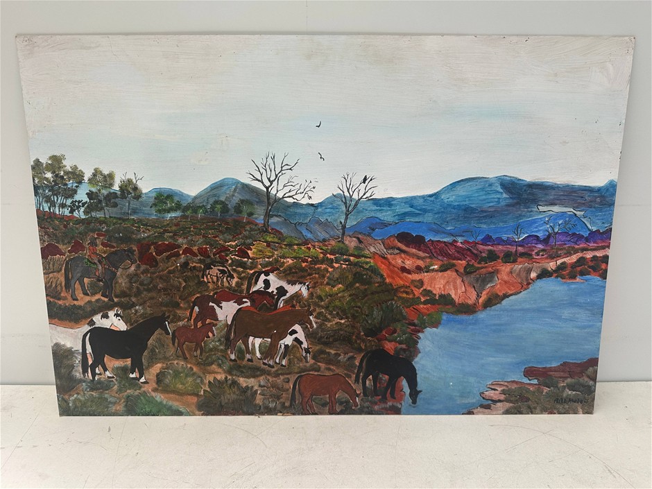 Indigenous  Canvas Painting