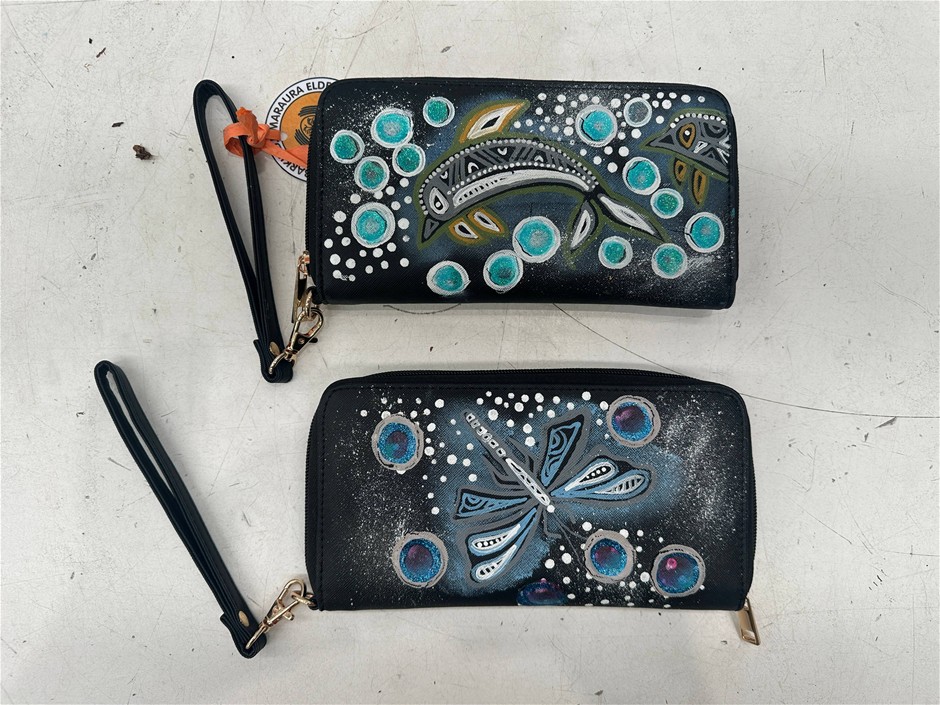 Purse with Indigenous Artwork x 2