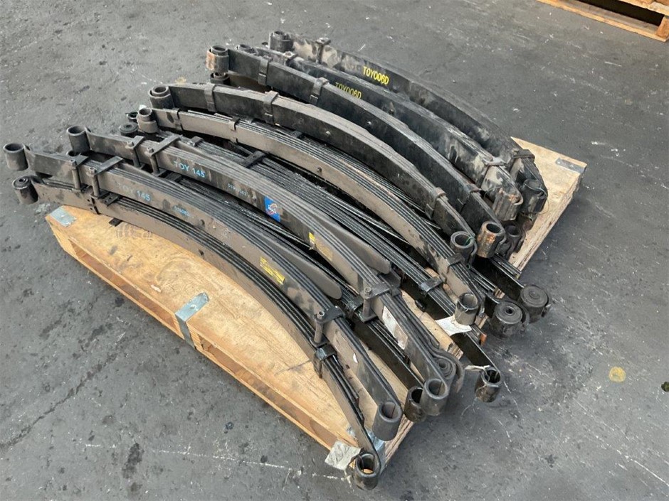 Pallet of Toyota Leaf Springs
